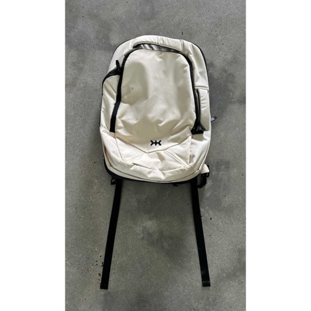 Knack Pack Series 2 Medium Expandable Backpack Natural Ivory HTF